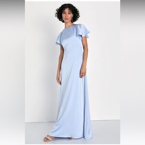 Lulus Elegant Blue Women's Dress